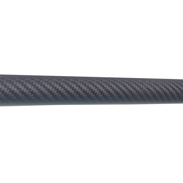 K1 NO SLIDE CARBON 29mm žerď: karbonový prepreg,speciál protiskluz,120 cm,  plastová ovalita a plastová bužírka