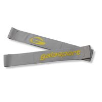 VELCRO STRAPS LIGHT 2x1,25m šedé š.60mm,1 pár závodních popruhů s našitým suchým zipem a logem GALASPORT