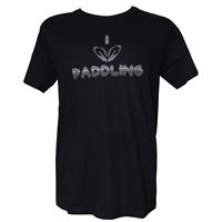 I love paddling pánské triko KR,černé,100% bavlna,vel.L